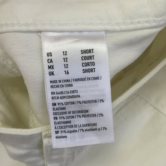 NWT American Eagle Super Stretch X Distressed Hi-Rise Jegging Crop Jean 12s - Picture 7 of 12